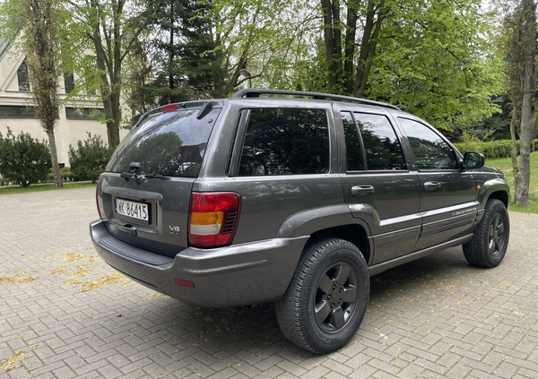 Jeep Grand Cherokee cena 29999 przebieg: 299000, rok produkcji 2002 z Warszawa małe 232